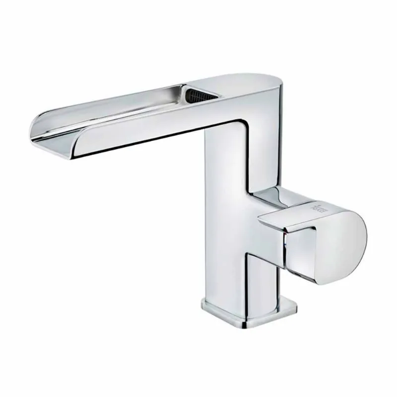 Mezcladora Monocomando Teka Formentera de Acero Inoxidable Plata