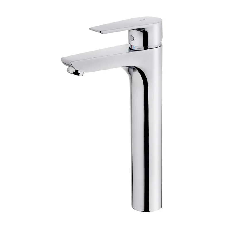 Mezcladora Monocomando Teka Calviá Alta Acero Inoxidable