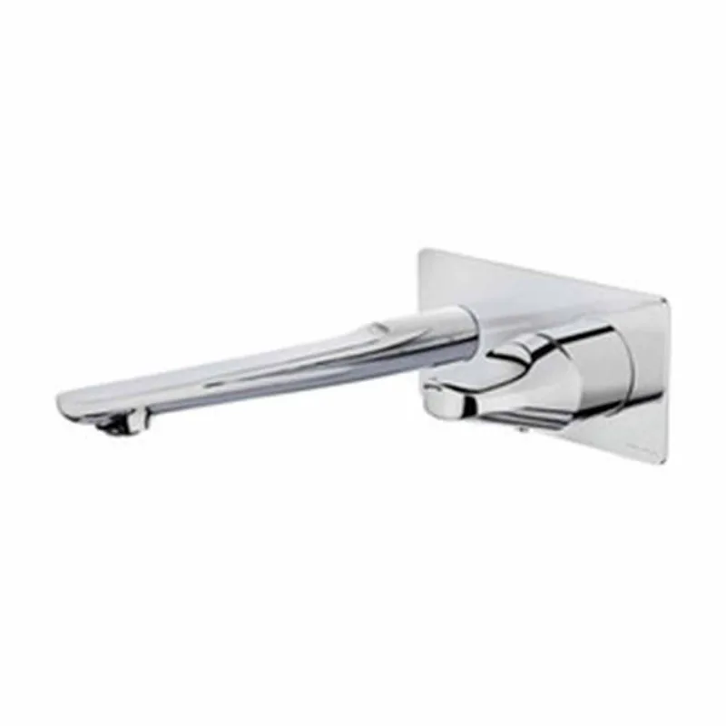 Mezcladora para Lavatorio Monocomando a la Pared Teka Sense L Plata Cromado