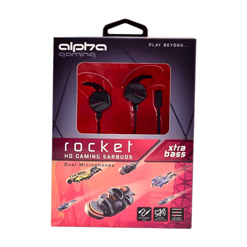 Audifono Alpha Gaming Rocket Negro
