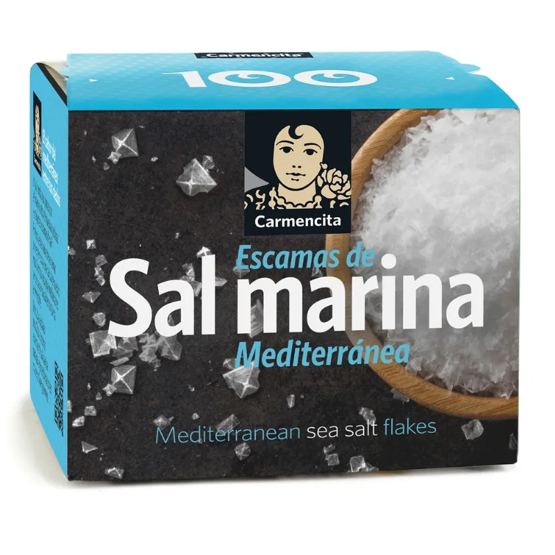 Escamas de Sal Mediterránea Carmencita 125 g
