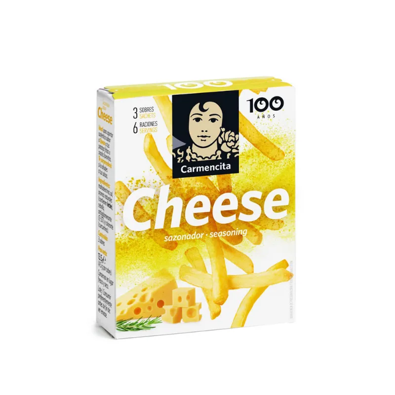 Sazonador Sabor Queso 40,5 Grs x 3 Un Carmencita
