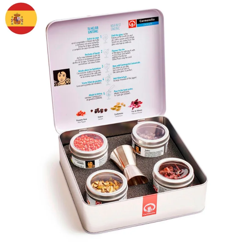 Bartender Carmencita Gin Tonic Botánicos 146 g