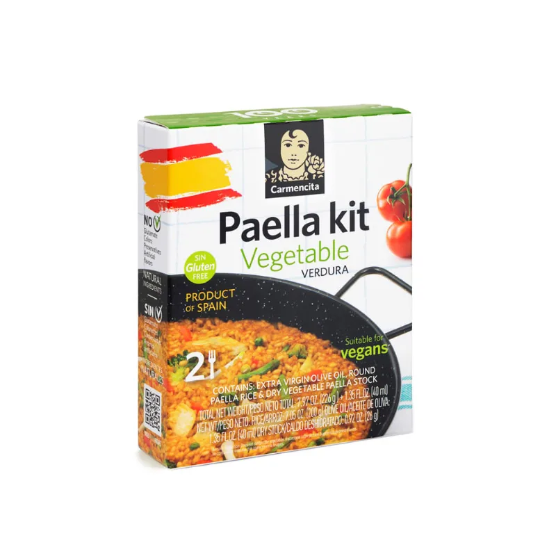 Arroz Preparado Sabor Verdura 266 Grs Carmencita Paella Kit Verdura Estuche X 266 Gr Carmencita