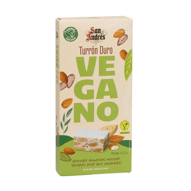 TORRONE D SAN ANDRES VEG SEM ACUCAR 70G