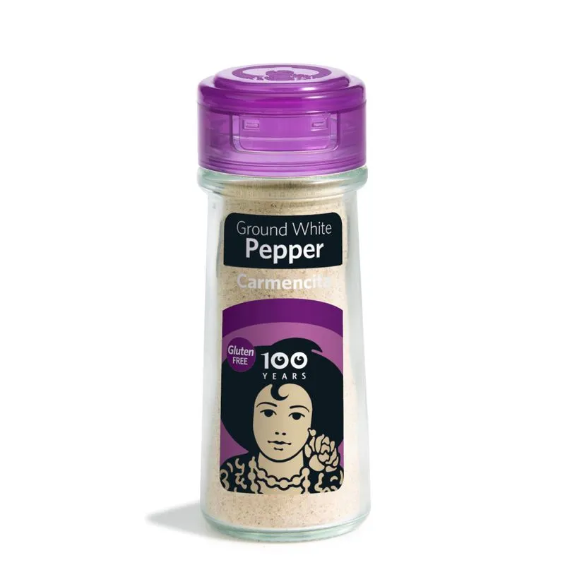 Pimenta Branca CARMENCITA Pó Sem Glúten 32g