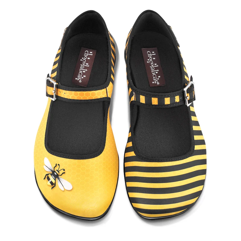 Honey Women's Mary Jane Flats 41 HCD/ 11 US