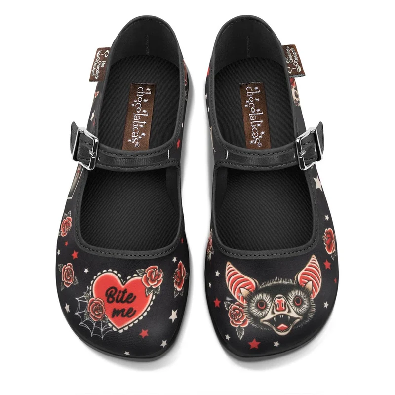 Dark Tattoo Women's Mary Jane Flatss 35 HCD/ 5 US