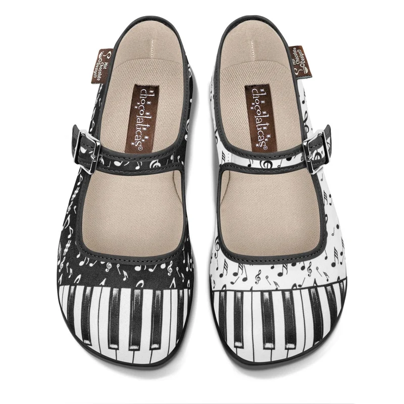 Thank You Music 2 Women's Mary Jane Flats 42 HCD/ 12 US"
