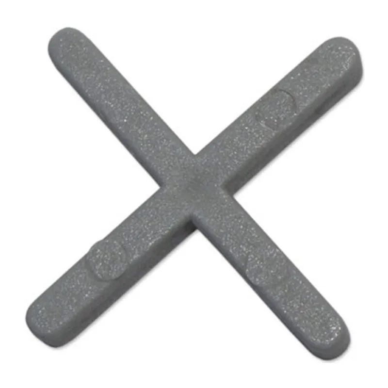 Rubi Tile Cross Spacers - Grey - 200 Pack - Cross for Joints 3 mm
