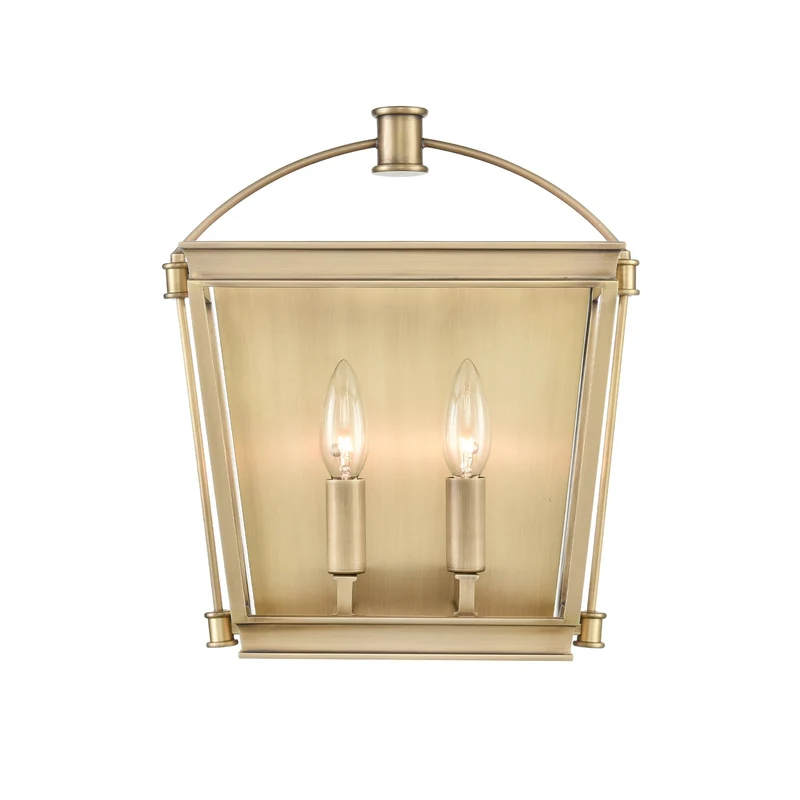 Manor Wall/Vanity Light Vintage Brass