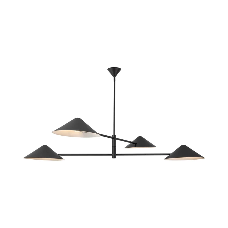 Ashford Chandelier Matte Black