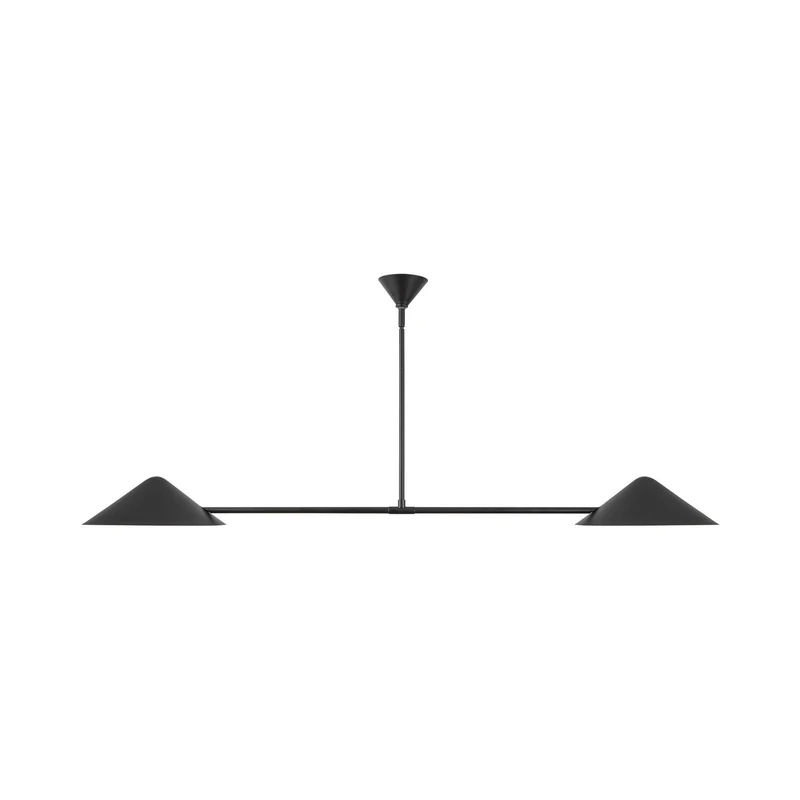 Ashford Linear Pendant Light Matte Black