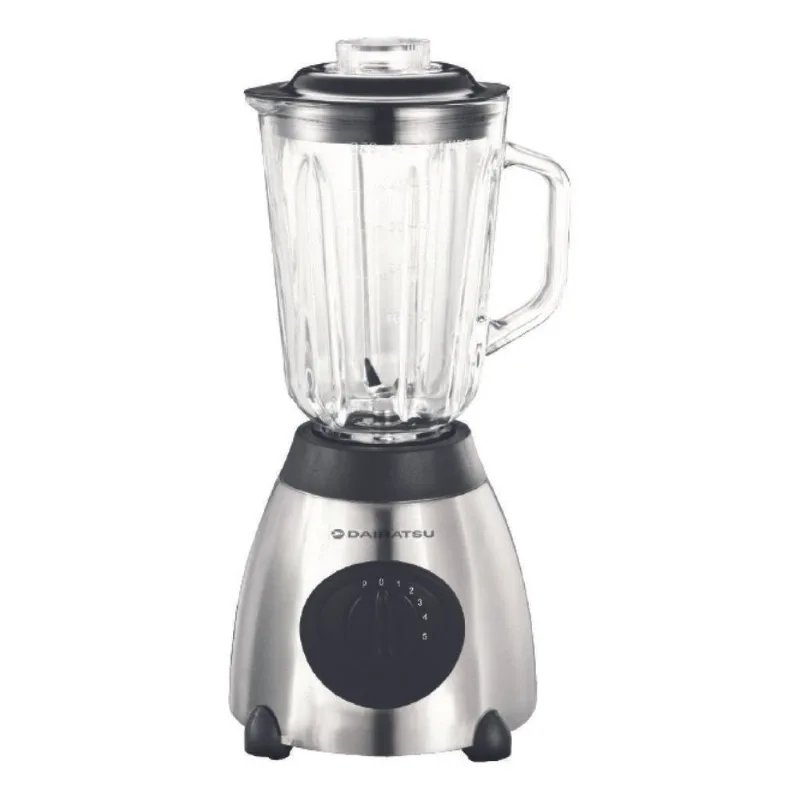 Licuadora Daihatsu Degroff SB-4350 Jarra Vidrio 800W Base Acero Inoxidable