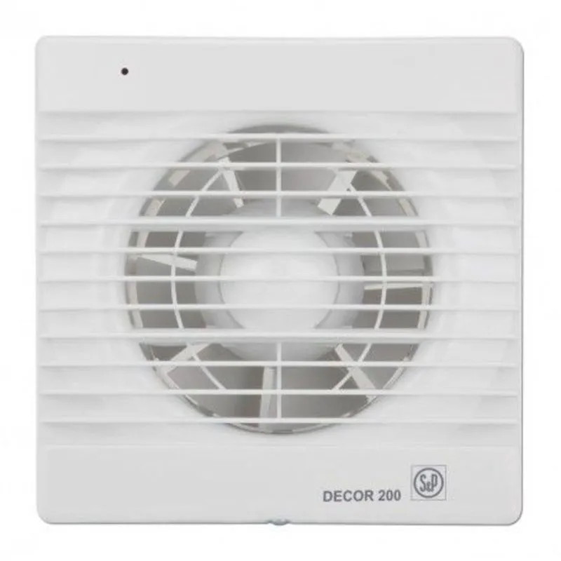 Exaustor Para Banheiro Decor 200c S&amp;p 127v 220v 120mm