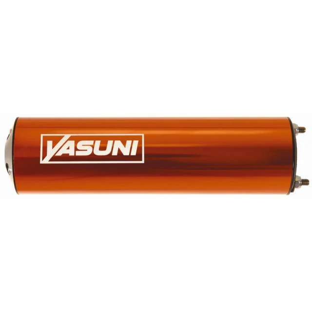 Silenciador Yasuni Recto V2 - lado derecho Negro/Naranja