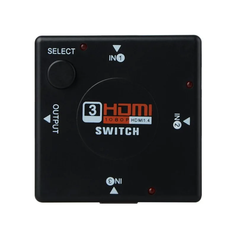 Splitter HDMI Switch Hdtv 1080P Selectivo 3 Puertos Input
