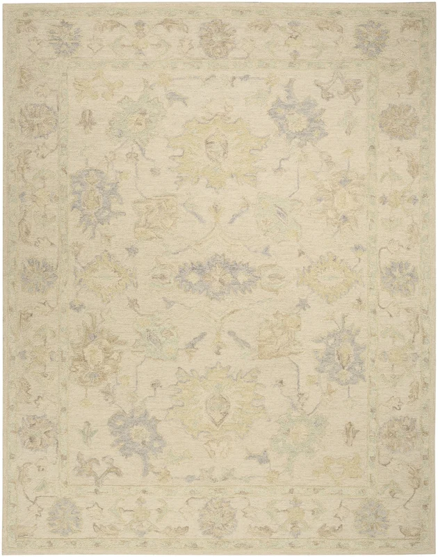 Nourison Maison MSO02 Ivory Area Rug 9' 9'' X 13' 9'' Rectangle