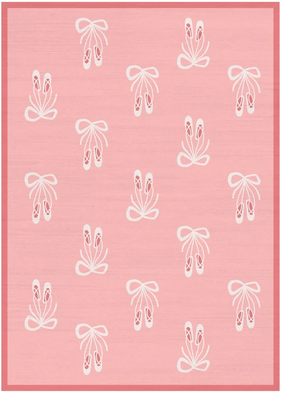 Nourison Imagination IMA14 Pink Area Rug 5' X 7' Rectangle