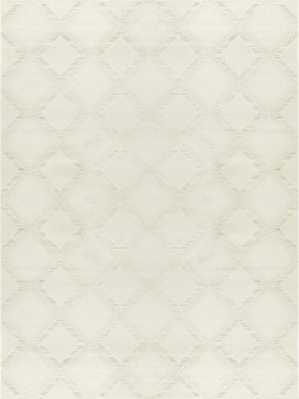 Nourison Serenity Home SRH11 Ivory Area Rug 7' 10'' X 9' 10'' Rectangle