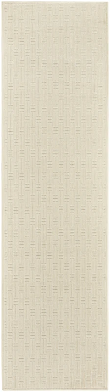 Nourison Washable Charm WCH02 Ivory Area Rug 3' X 5' Rectangle