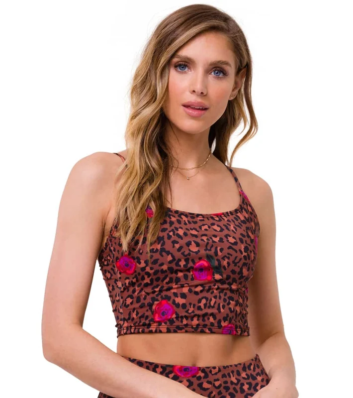 Onzie Belle Cami Yoga Crop PRETTY WILD / ML