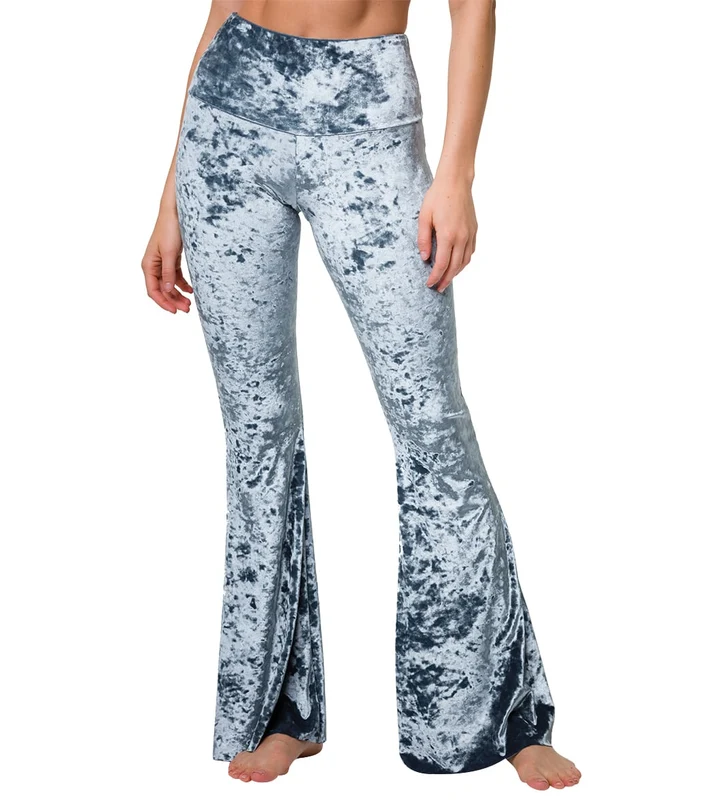 Onzie Bell Flare Yoga Pants Steel Velvet / ML