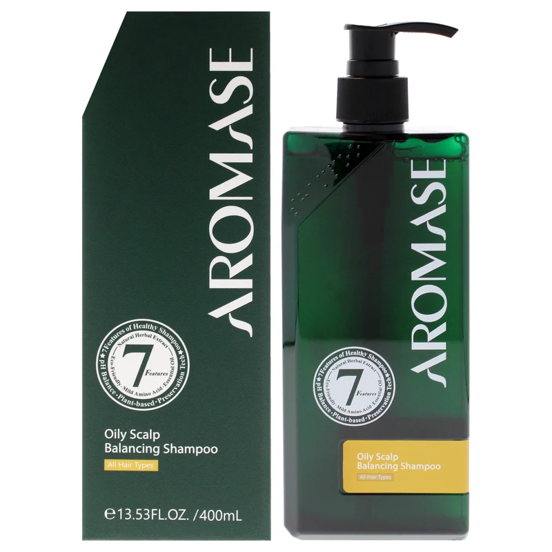 Aromase Oily Scalp Balancing Shampoo by Aromase for Unisex - 13.53 oz Shampoo 13.53 oz
