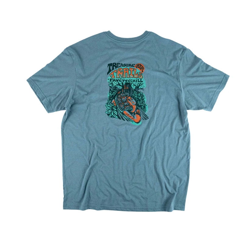Treasure Turtle - SS Granite Peak Blue / XXL