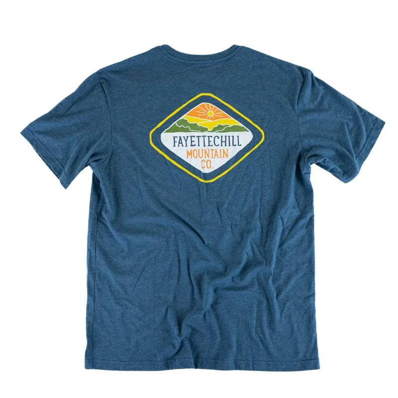 Mountain Club - SS Heather Blue Storm / XS