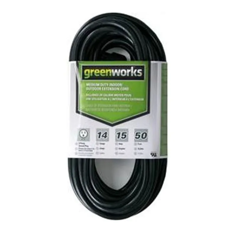 Greenworks Indoor/Outdoor Extension Cord ECOA010 50-ft