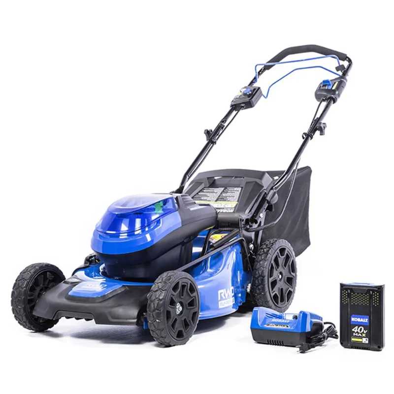 Kobalt Self-Propelled Lawn Mower - 20-in - Steel - Brushless Motor