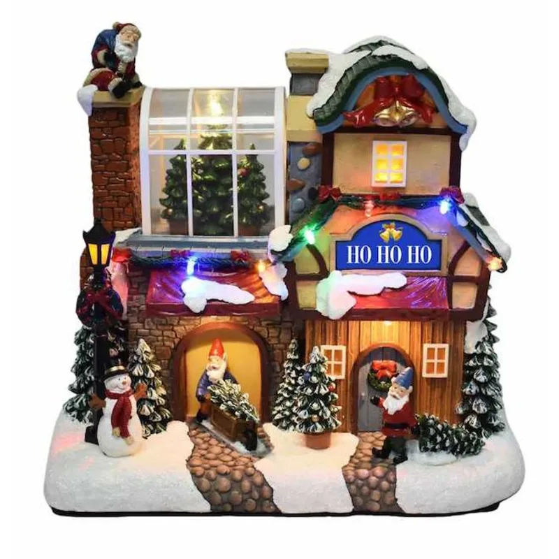 Celebrations BY Landon & Co. North Pole Nursery Musical with LED - 8.5-in