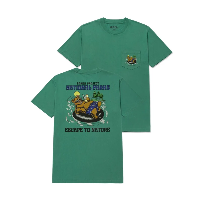 Parks Project Escape To Nature Bear Tee Natural / XL