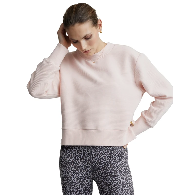 Varley Cleon Sweatshirt Putty Pink / M