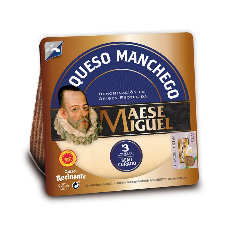 Queso Manchego Semicurado 0.150 Kg Ma Ese Miguel