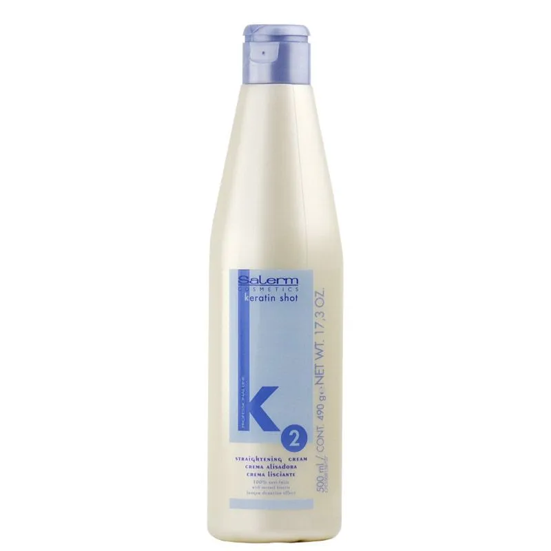 Creme Alisador Salerm Keratin Shot Step 2 511ml