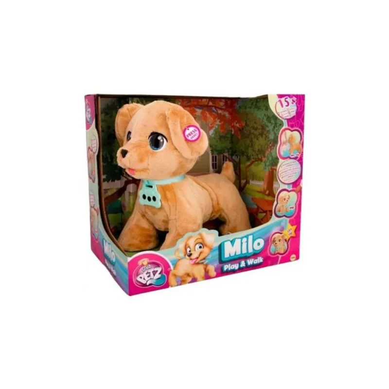 Peluche De Perrito Milo Que Juega Y Camina 1932 81314ms