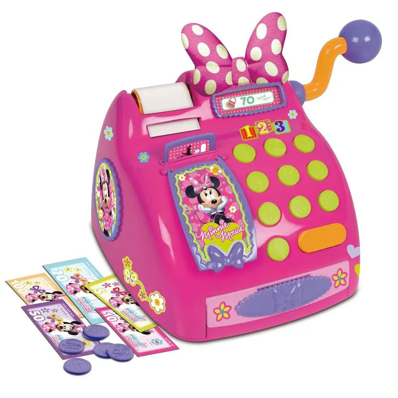 Caixa Registradora Infantil Manual Minnie Disney - Imc Toys
