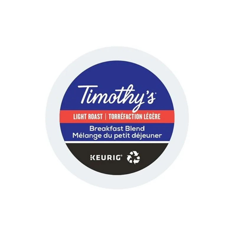 Keurig Timothy's Breakfast Blend 96-Pack of K-Cup Coffee Pods