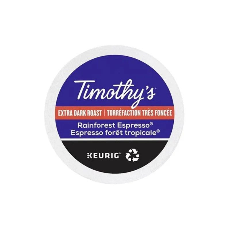 Keurig Timothy's Rainforest Espresso 96-Pack of K-Cup Coffee Pods