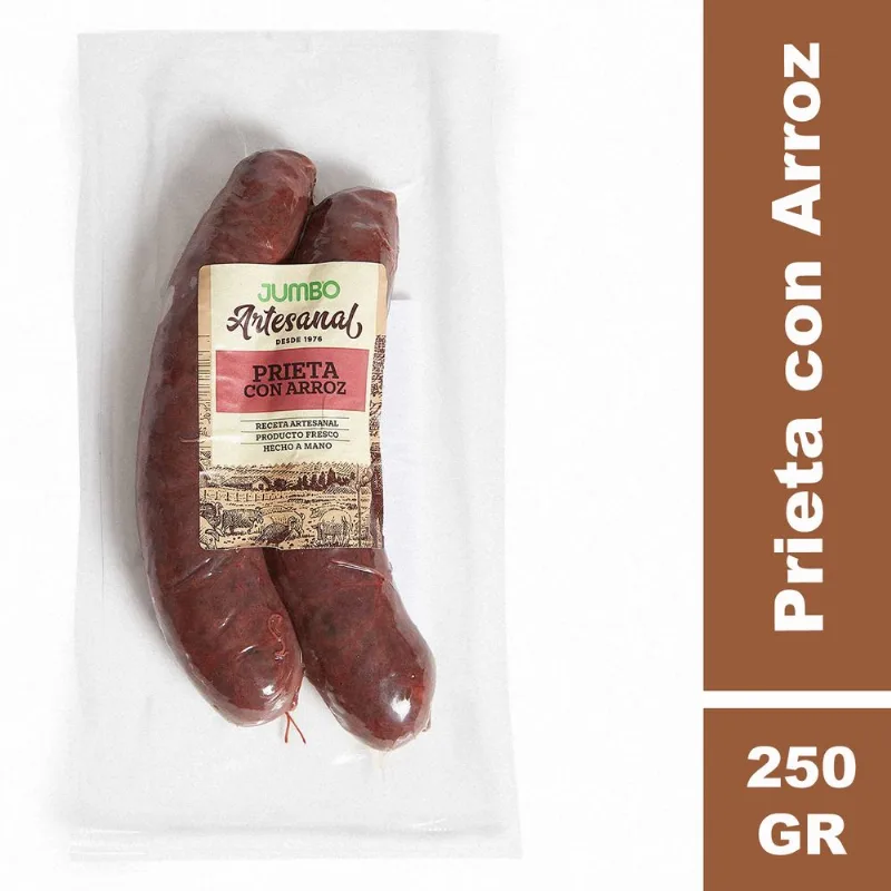 Prieta con Arroz Al Vacío 250 g