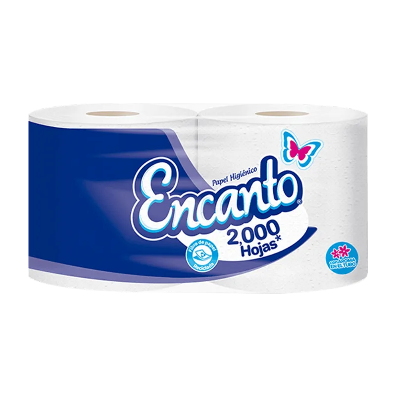 Papel Higiénico 1000 Hojas Sencillas|2 Unidades