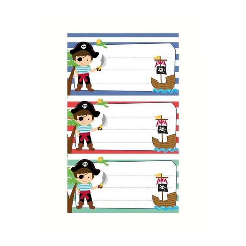 BLISTER 9 STICKERS ESCOLARES