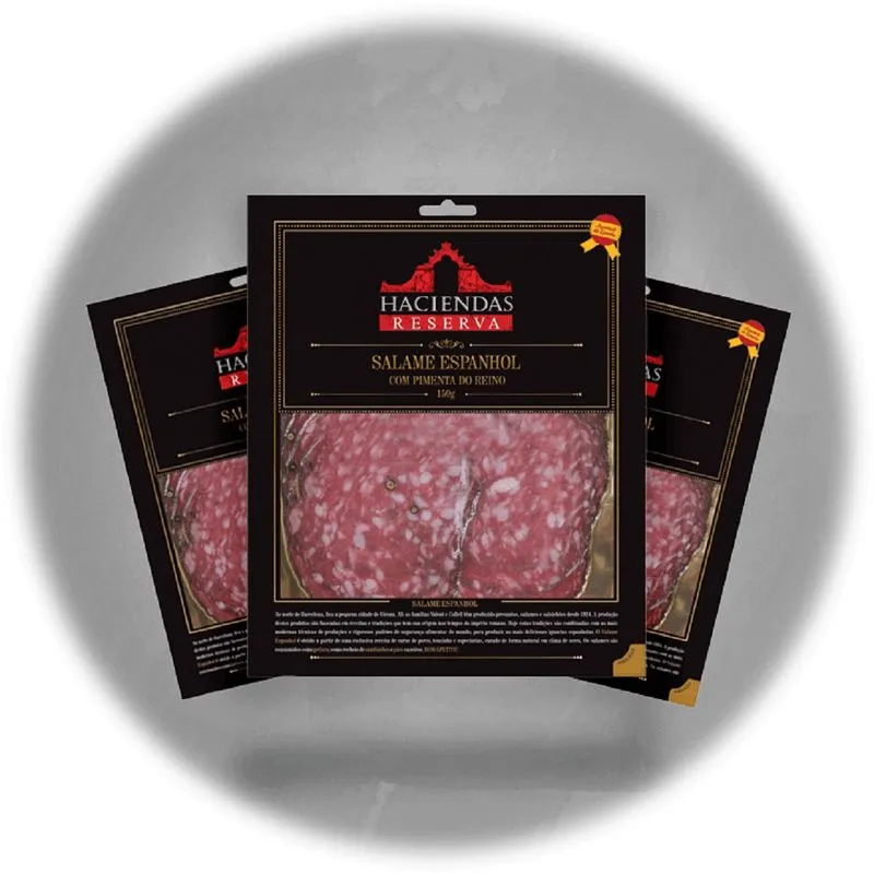 Fuet com Pimenta do Reino Haciendas 150 g