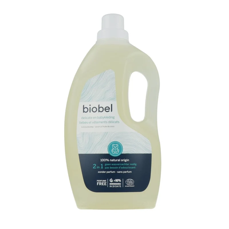 Biobel Delicate & Babykleding Wasmiddel 1,5 liter