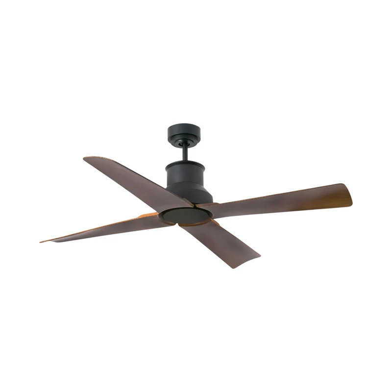 Winche Ceiling Fan Black/Brown / Not Included