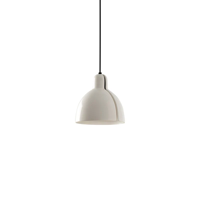 Venice Pendant Light Gloss White / 7.87-Inch