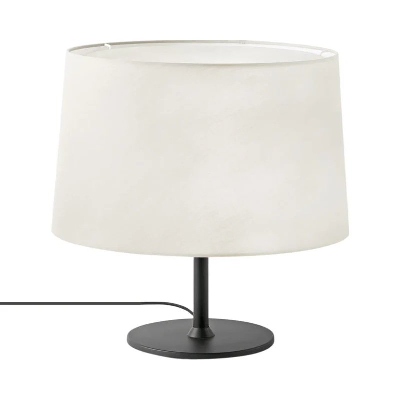 Windsor Table Lamp Matt Black / Off White