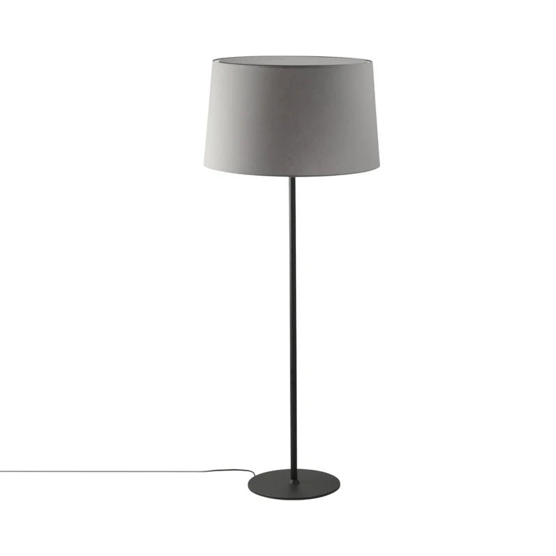 Windsor Floor Lamp Matt Black / Grey